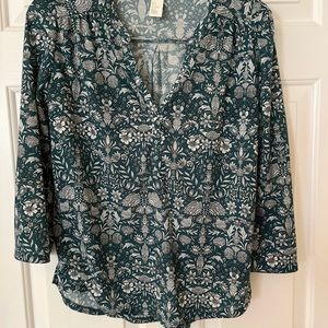 H&M top. 3/4 sleeves